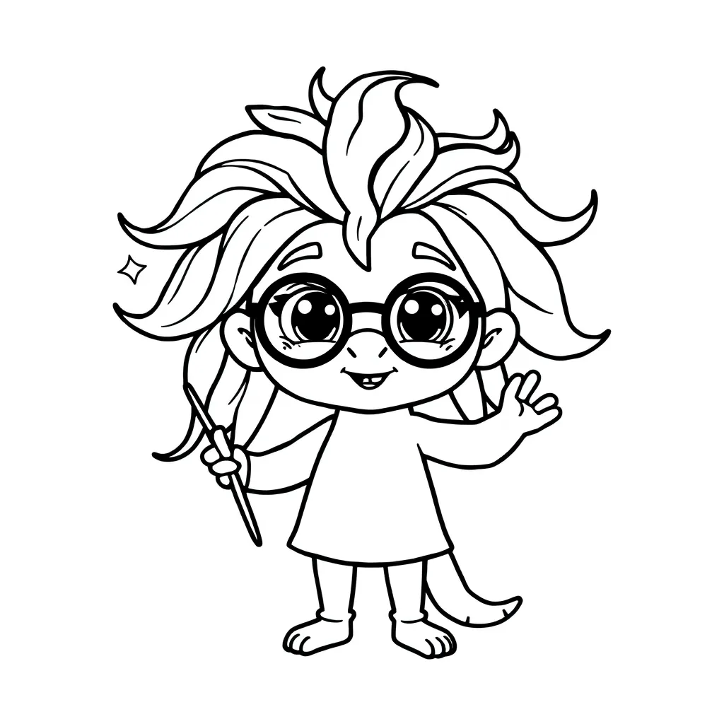 Childrens coloring page