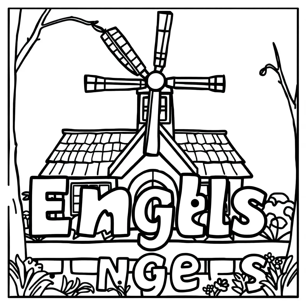 Childrens coloring page