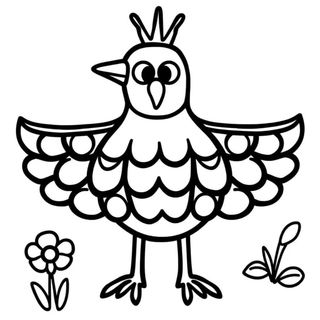 Childrens coloring page
