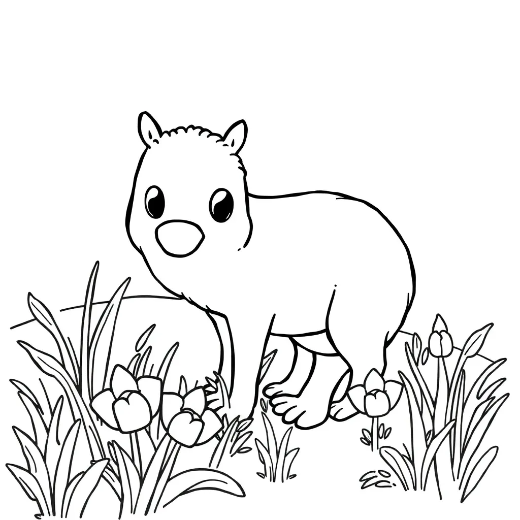 Childrens coloring page