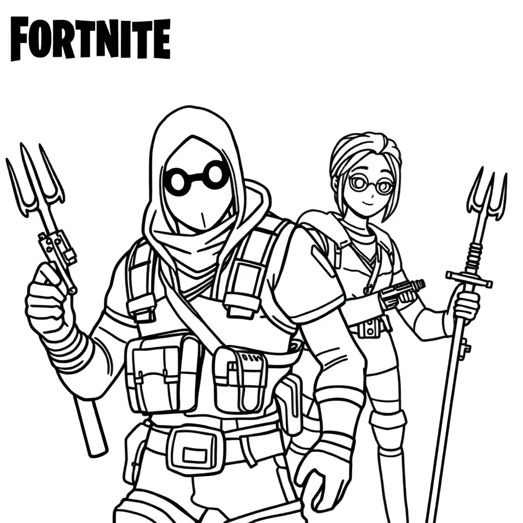 Childrens coloring page