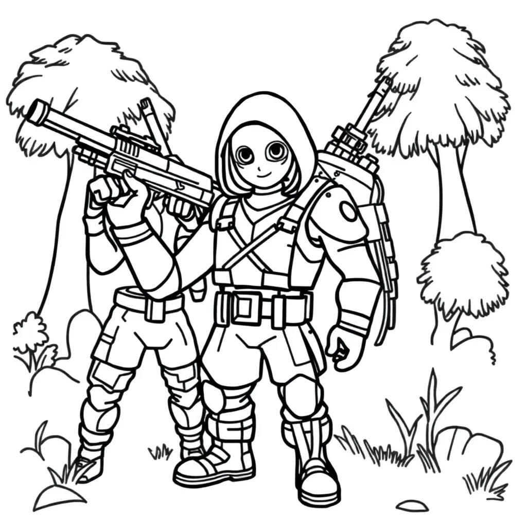 Childrens coloring page
