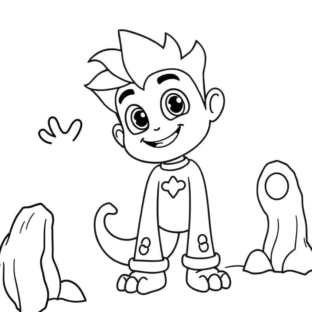 Childrens coloring page