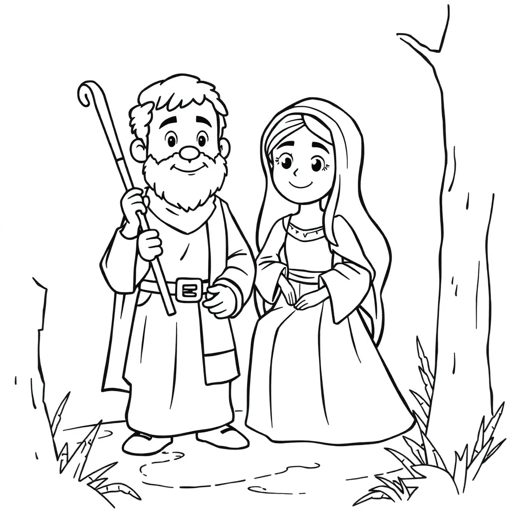 Childrens coloring page