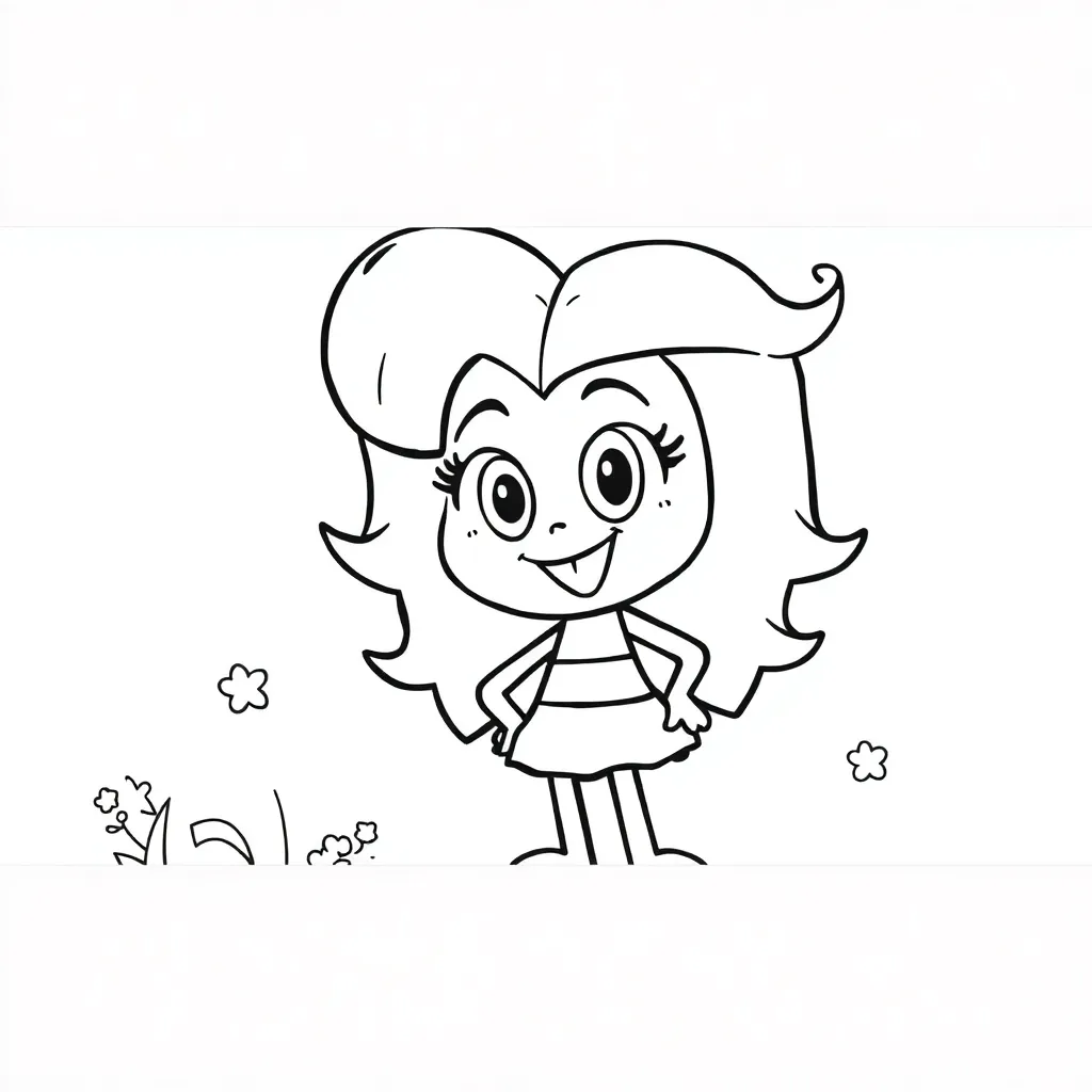 Childrens coloring page