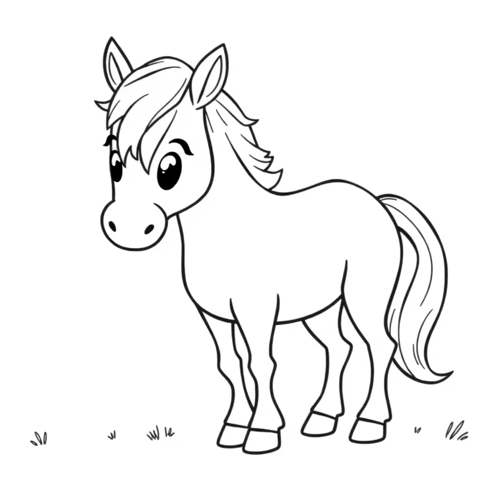 Childrens coloring page