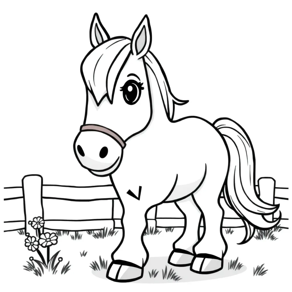 Childrens coloring page