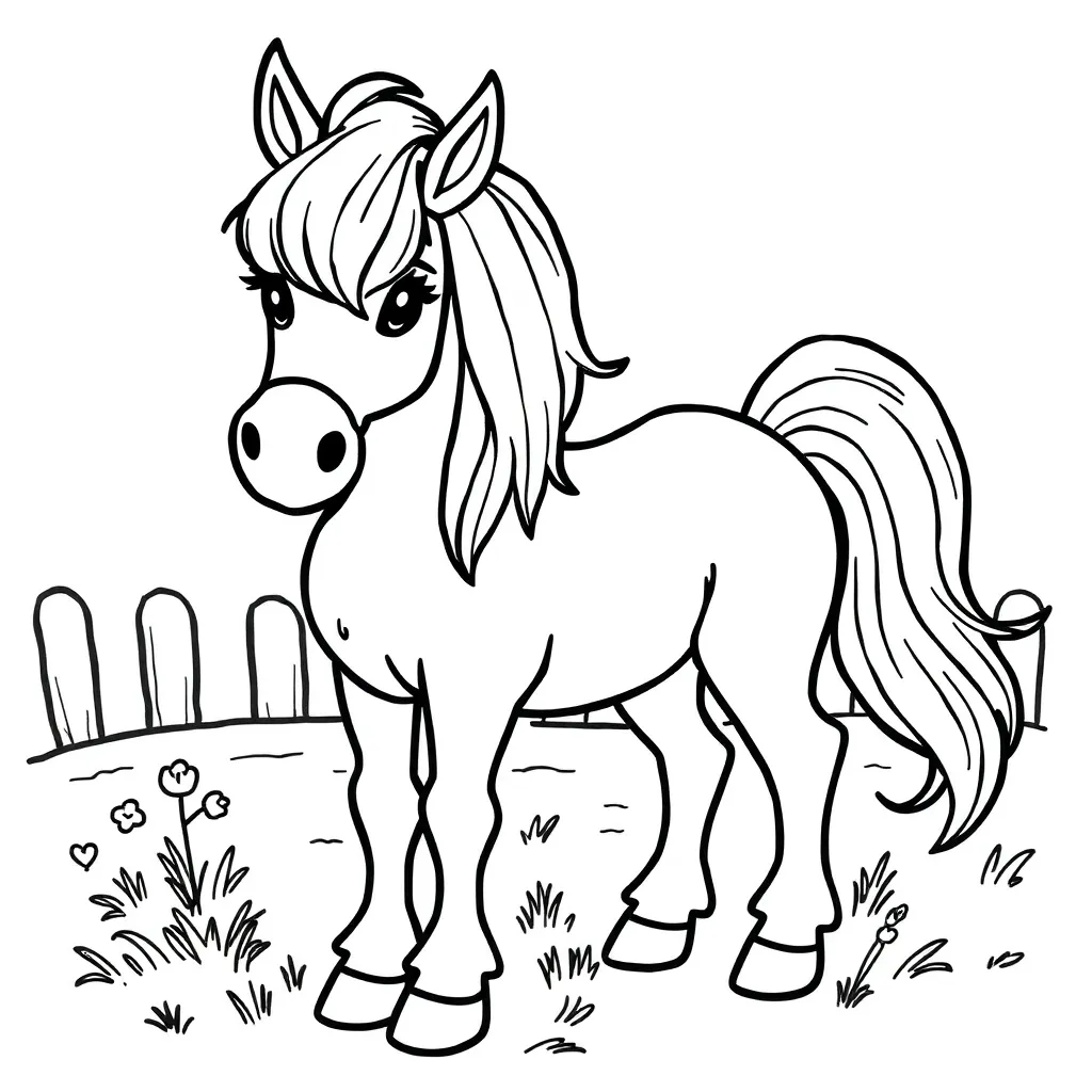 Childrens coloring page