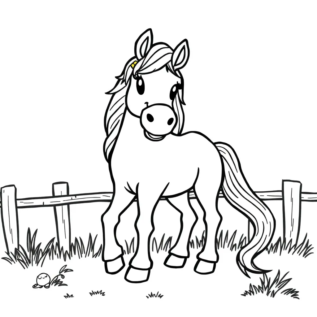 Childrens coloring page