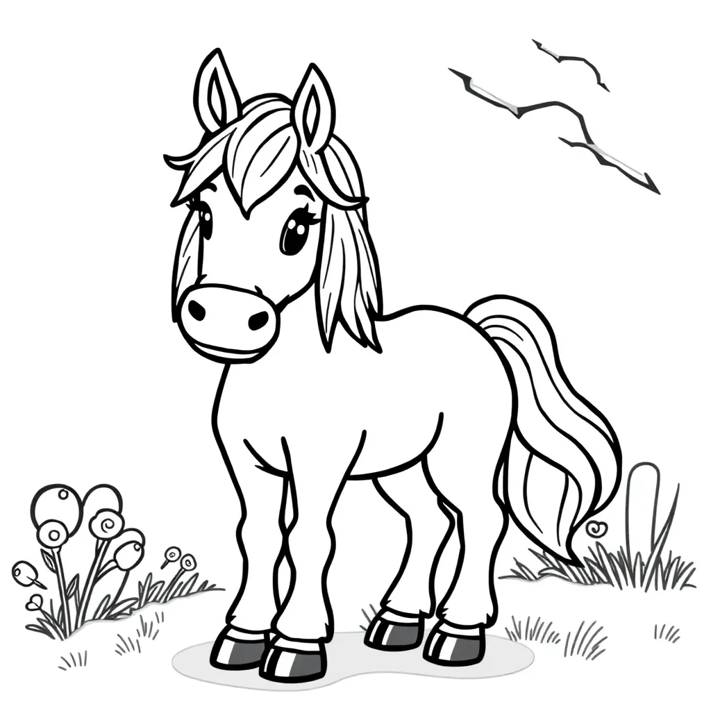Childrens coloring page