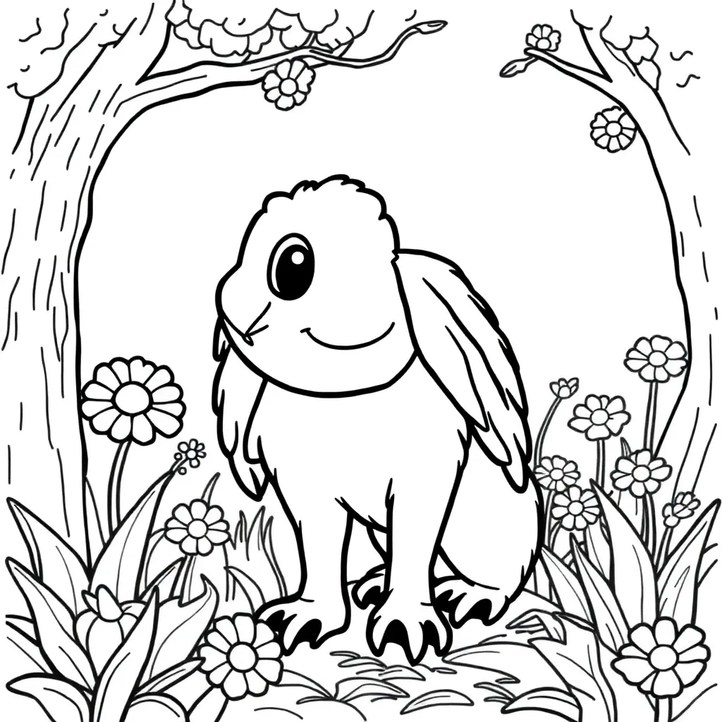 Childrens coloring page