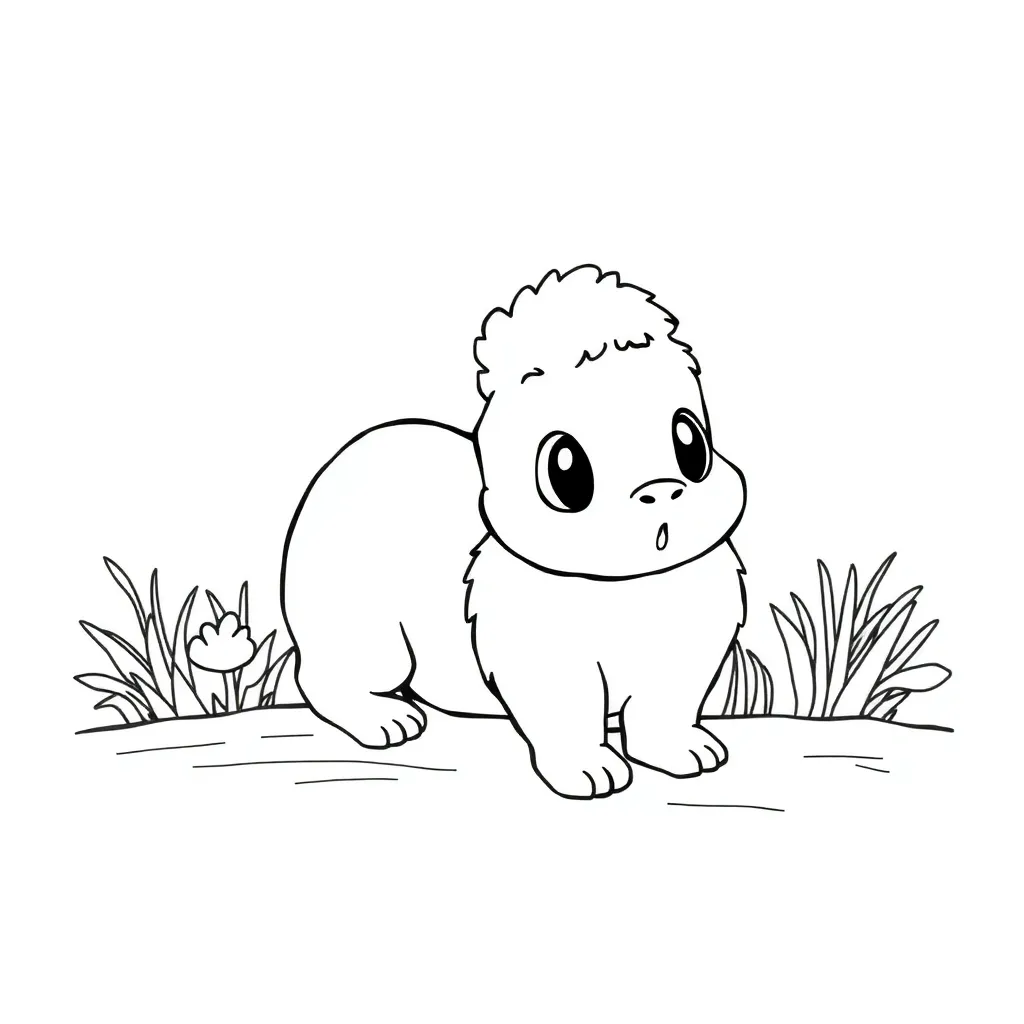 Childrens coloring page