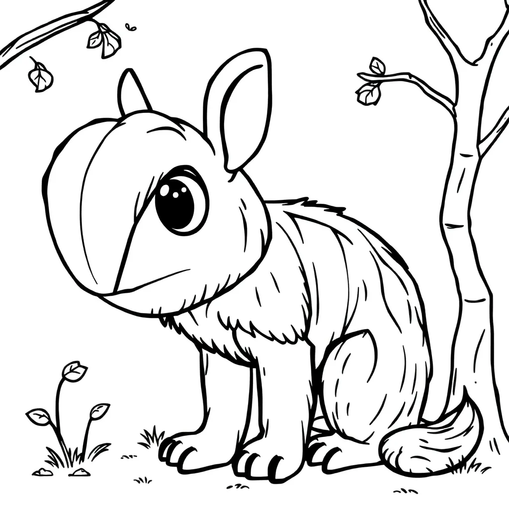 Childrens coloring page