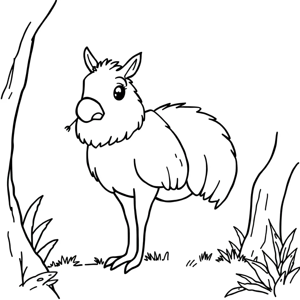 Childrens coloring page