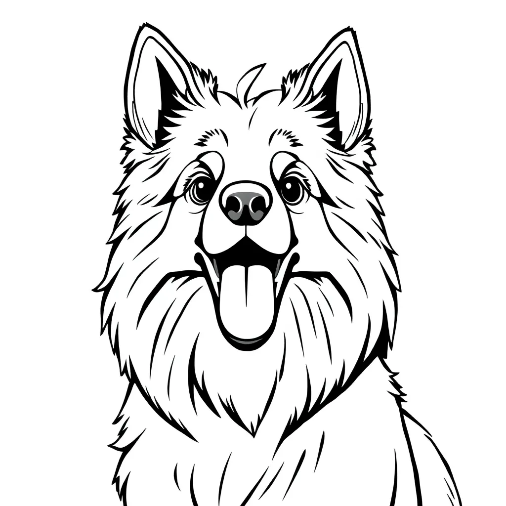 Childrens coloring page