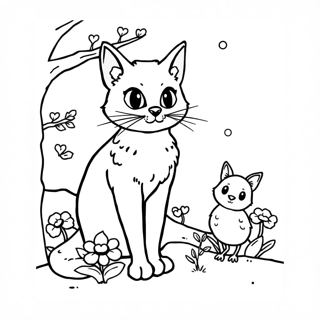 Childrens coloring page