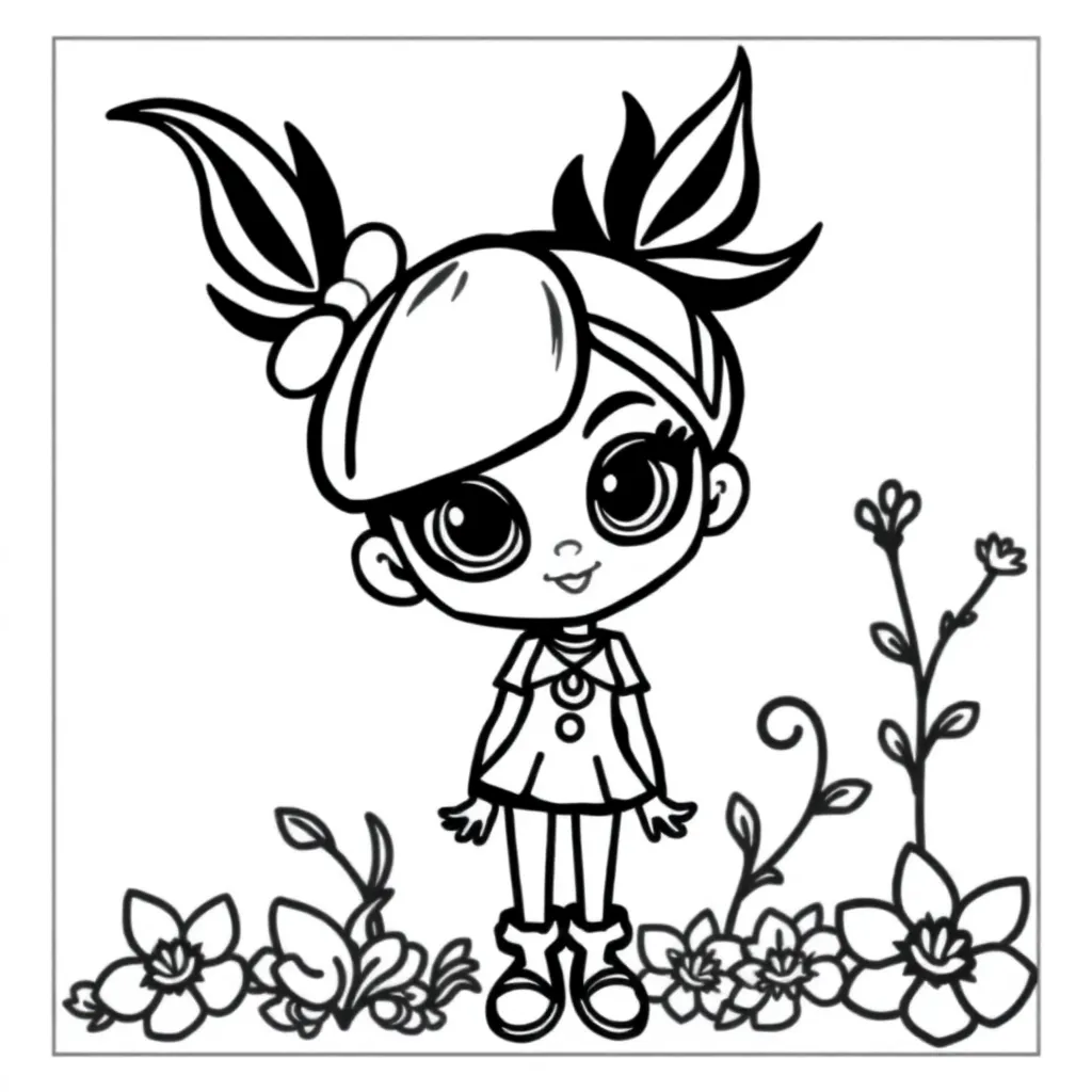 Childrens coloring page