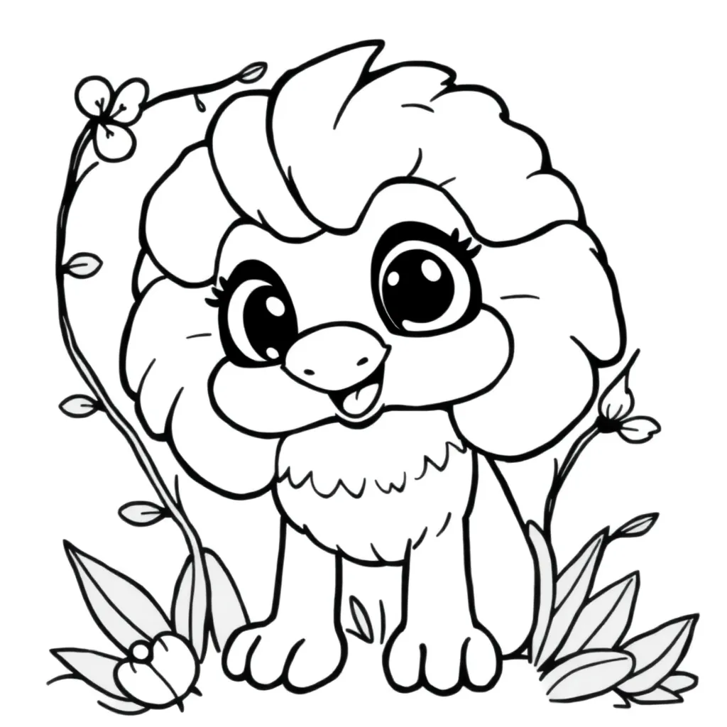 Childrens coloring page