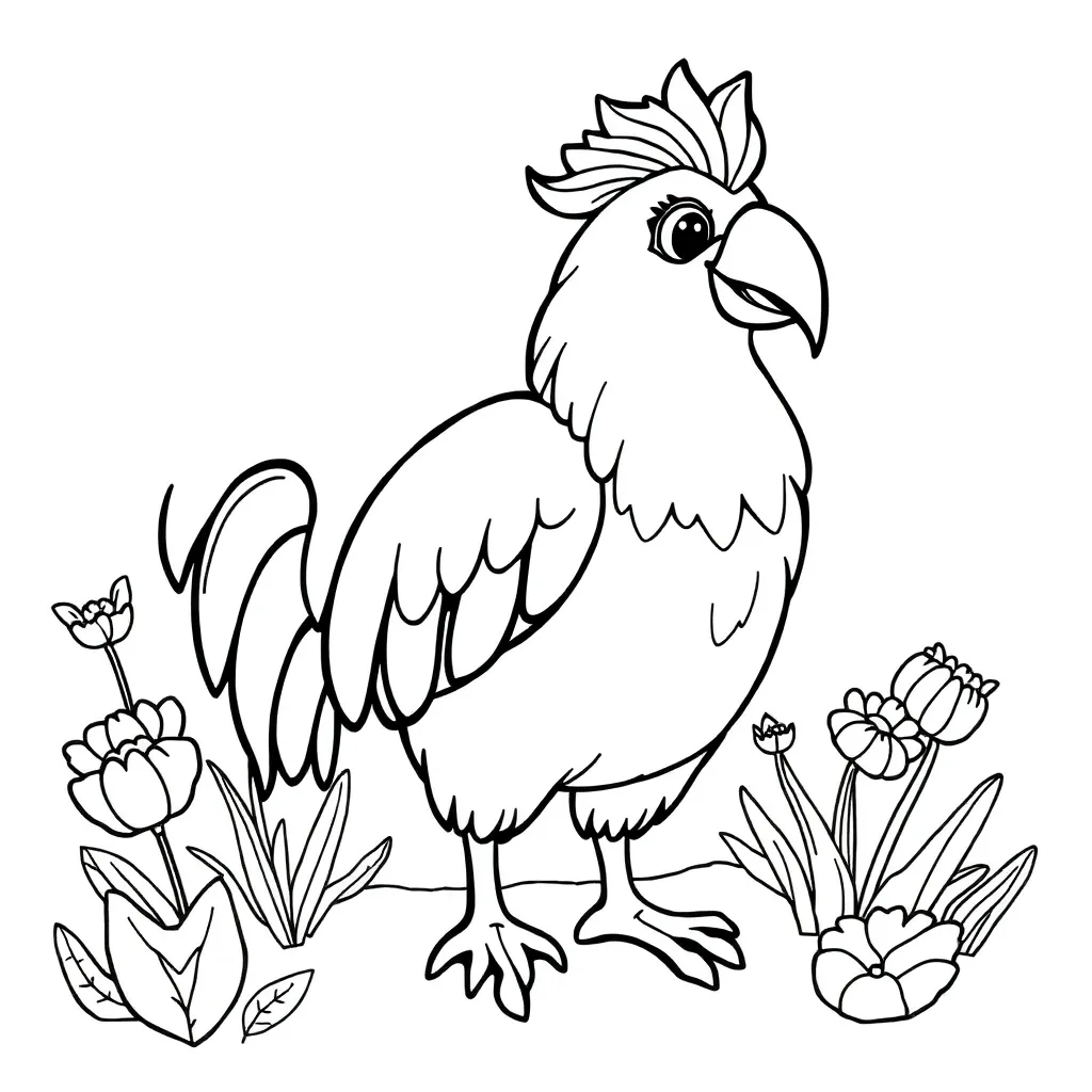 Childrens coloring page