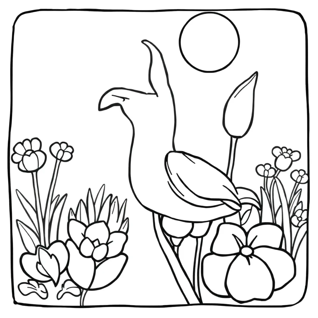 Childrens coloring page