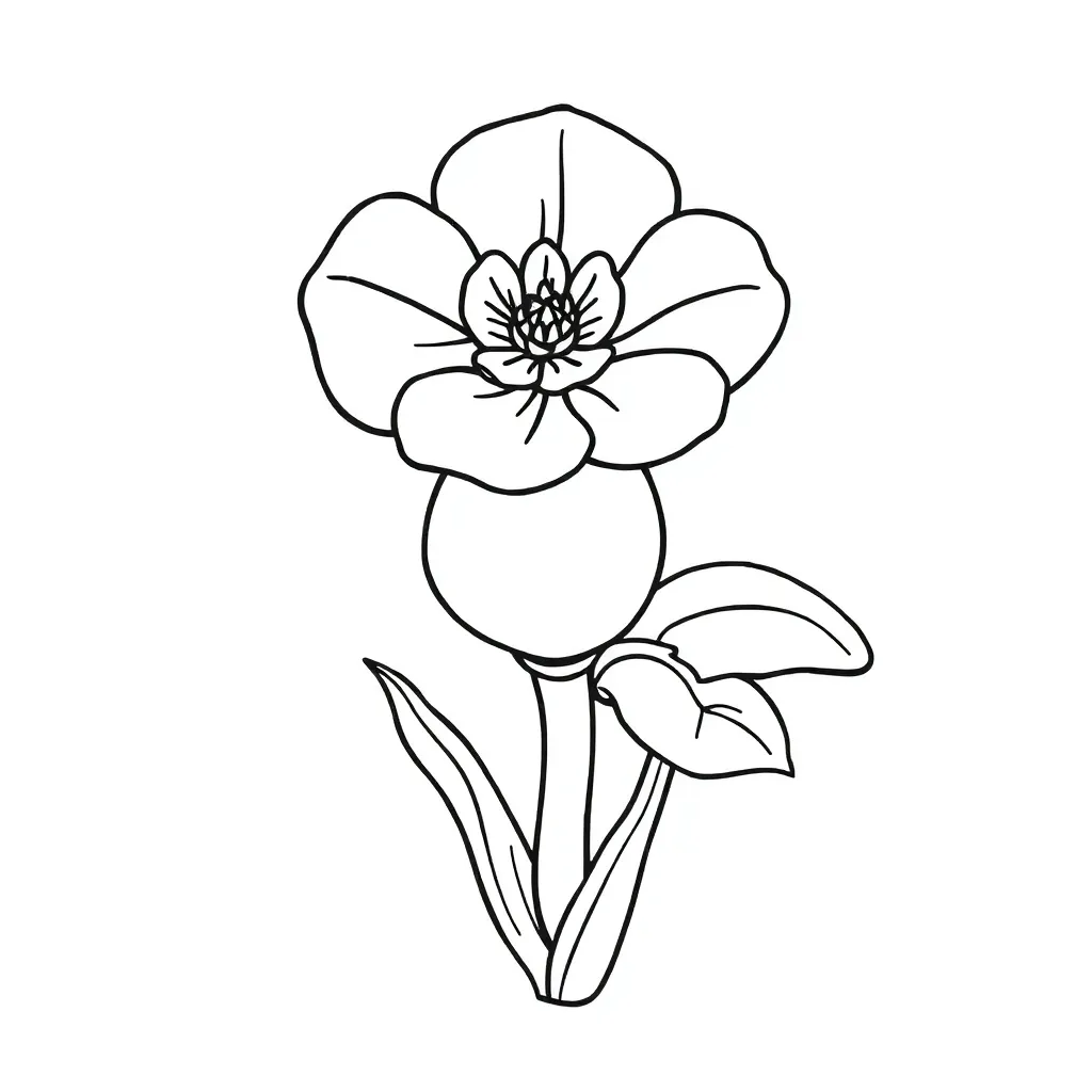 Childrens coloring page