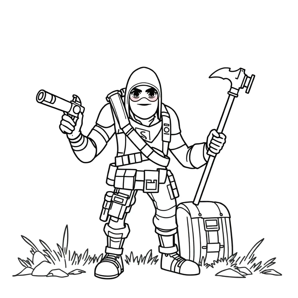 Childrens coloring page