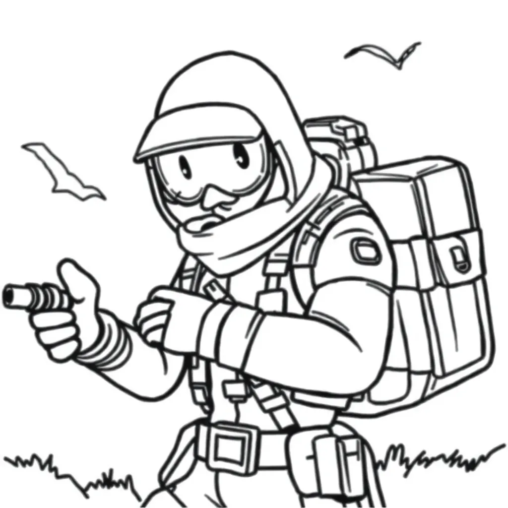 Childrens coloring page