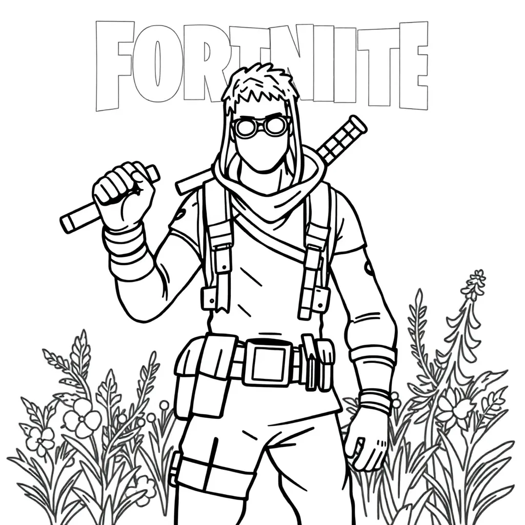 Childrens coloring page
