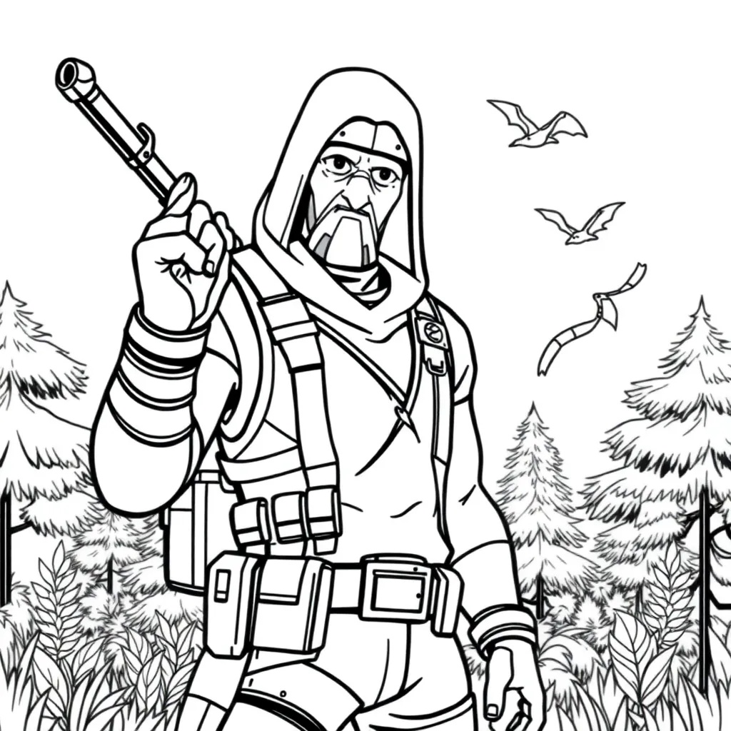 Childrens coloring page