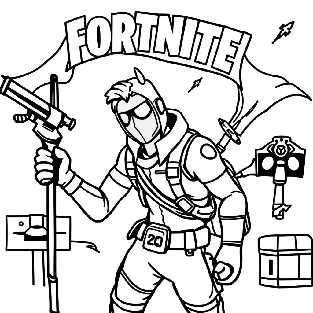 Childrens coloring page