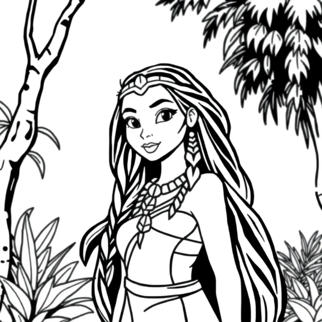 Childrens coloring page