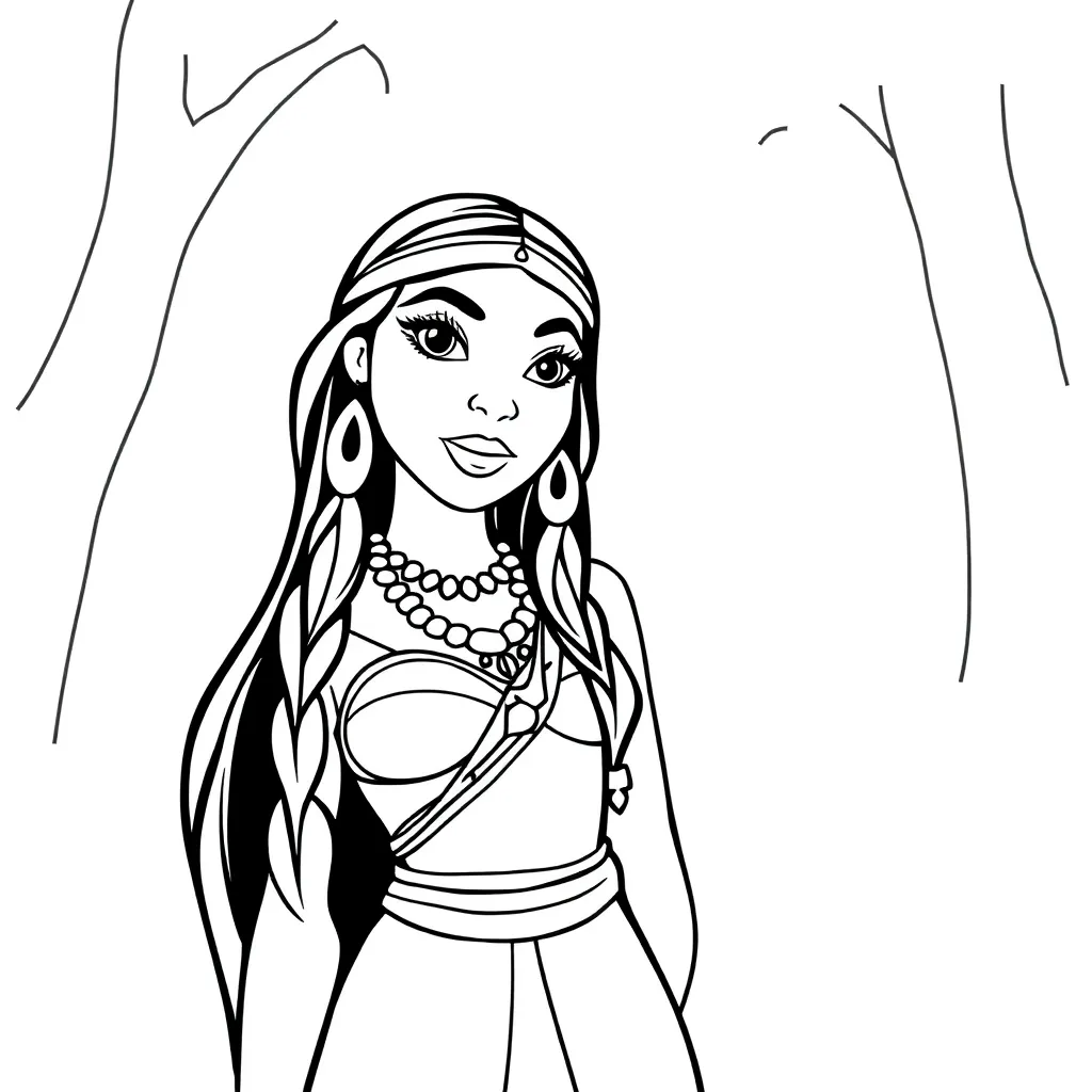 Childrens coloring page