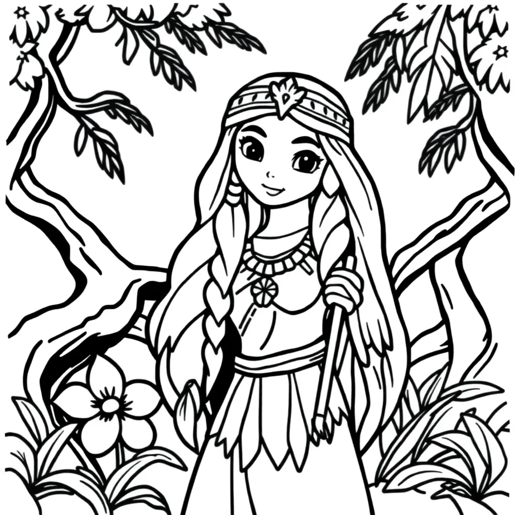 Childrens coloring page