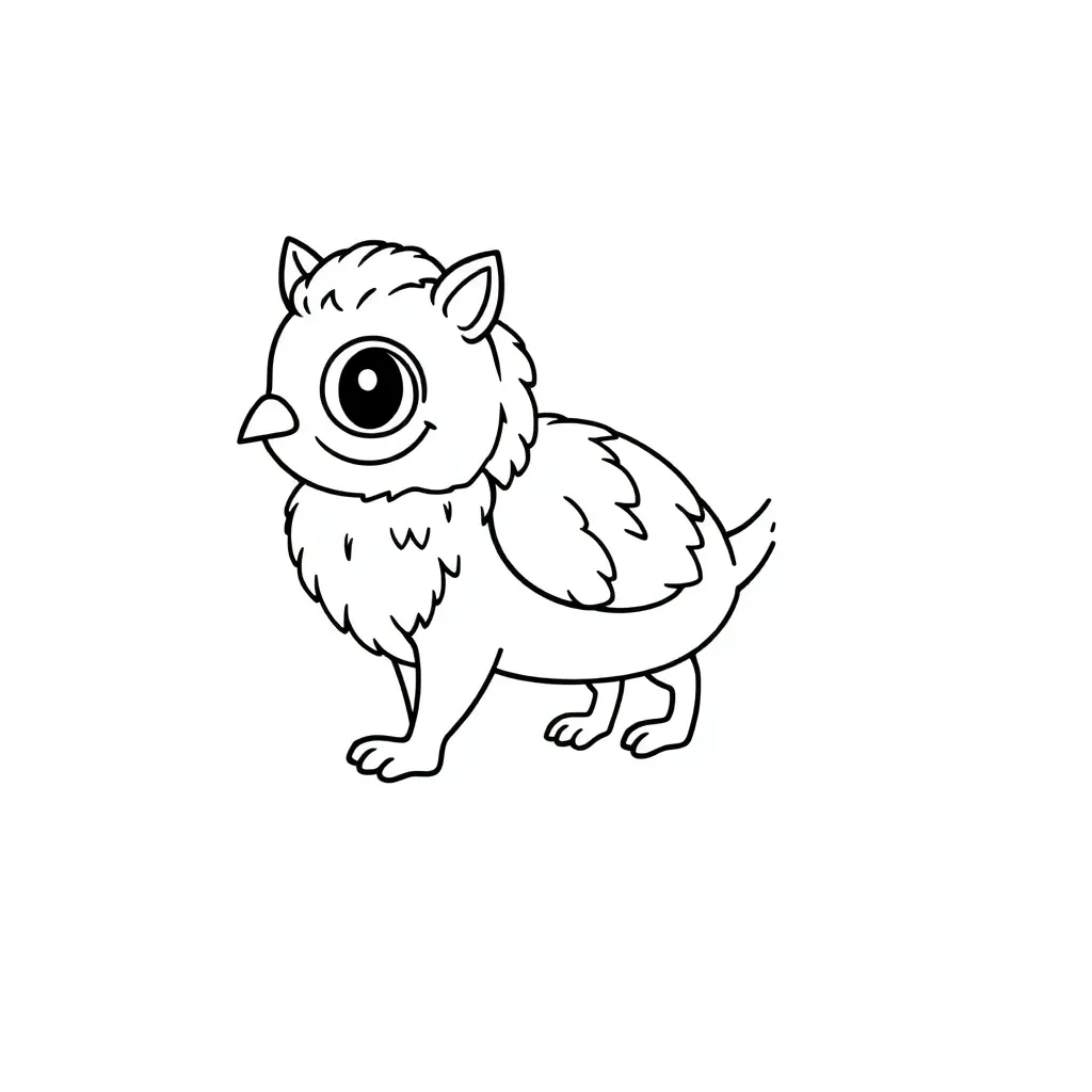 Childrens coloring page