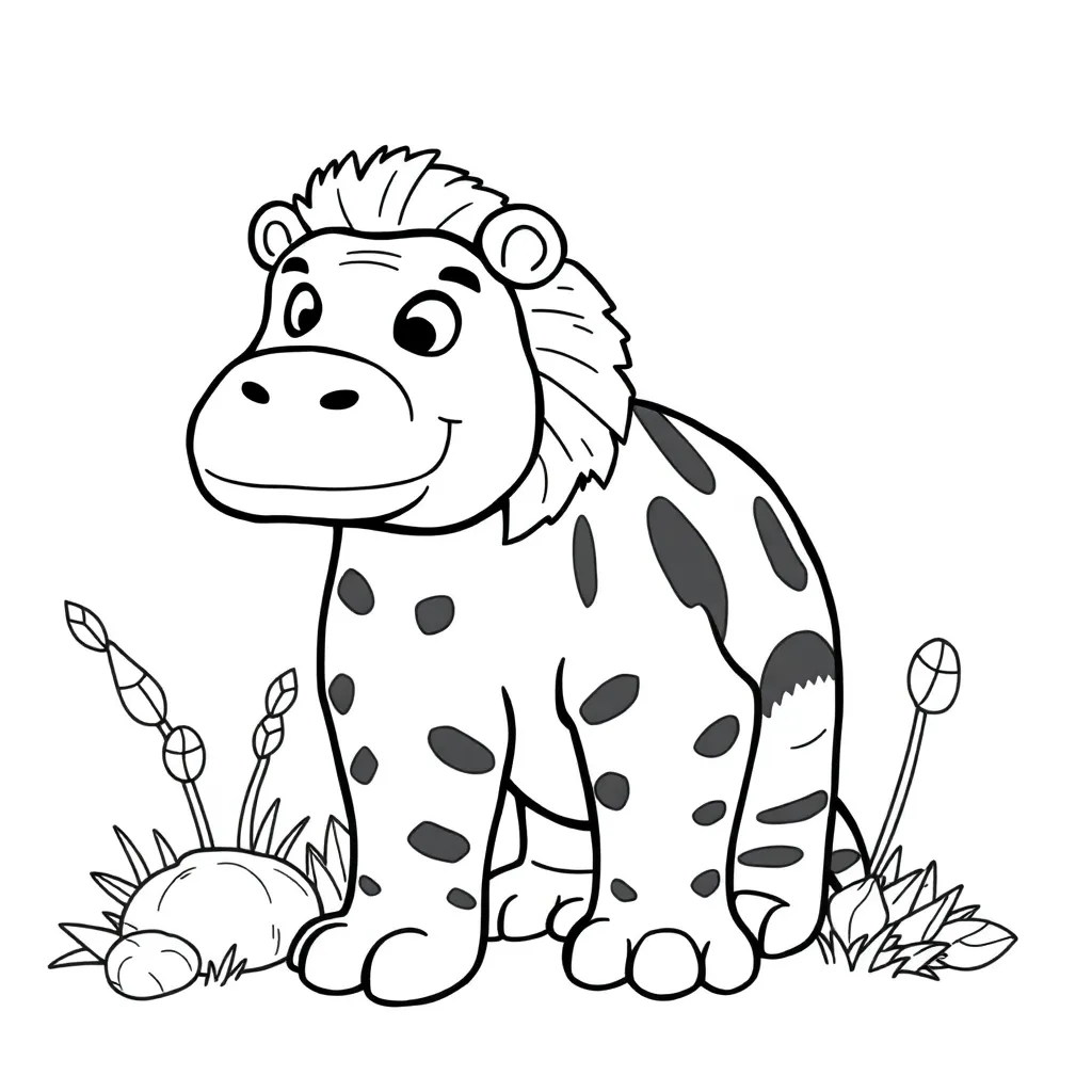 Childrens coloring page