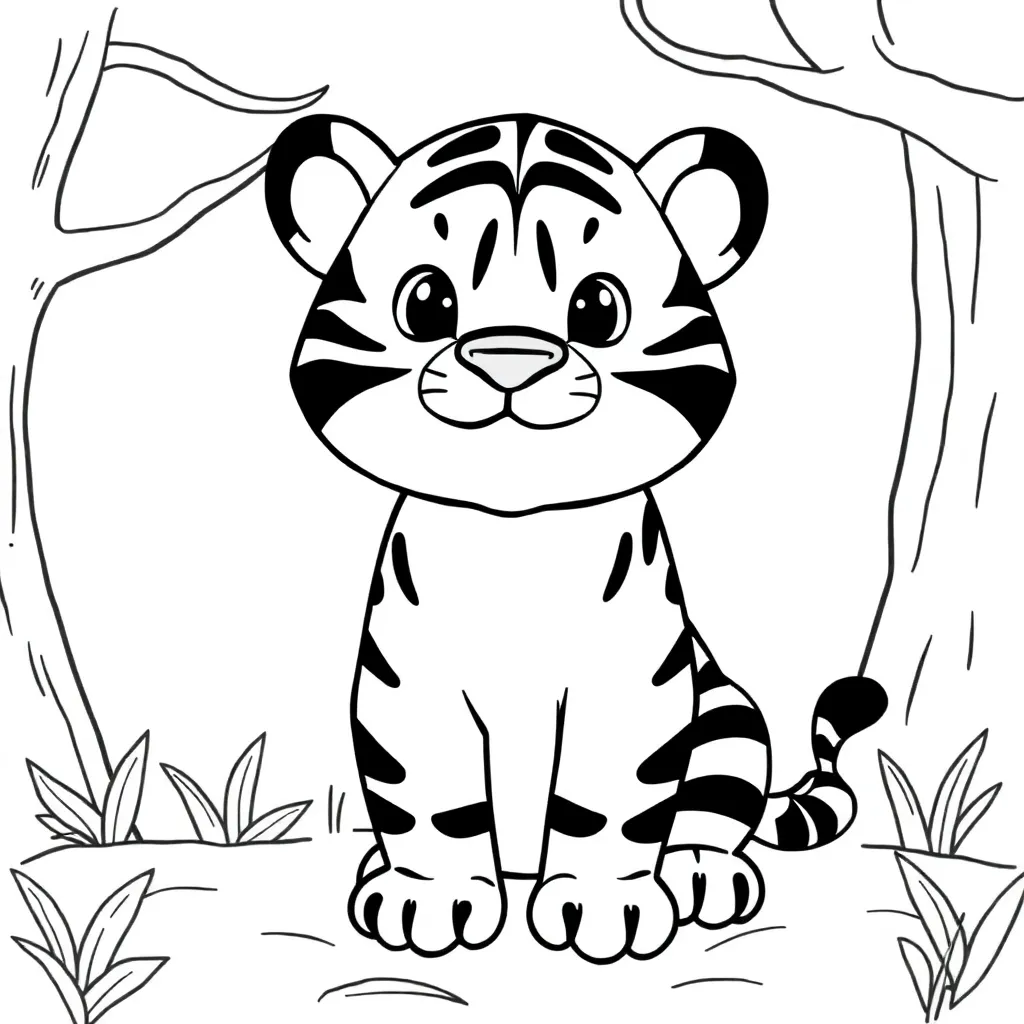 Childrens coloring page