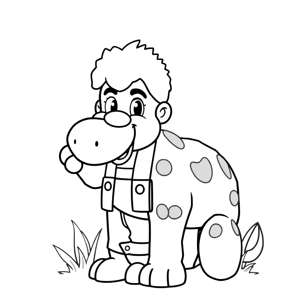 Childrens coloring page