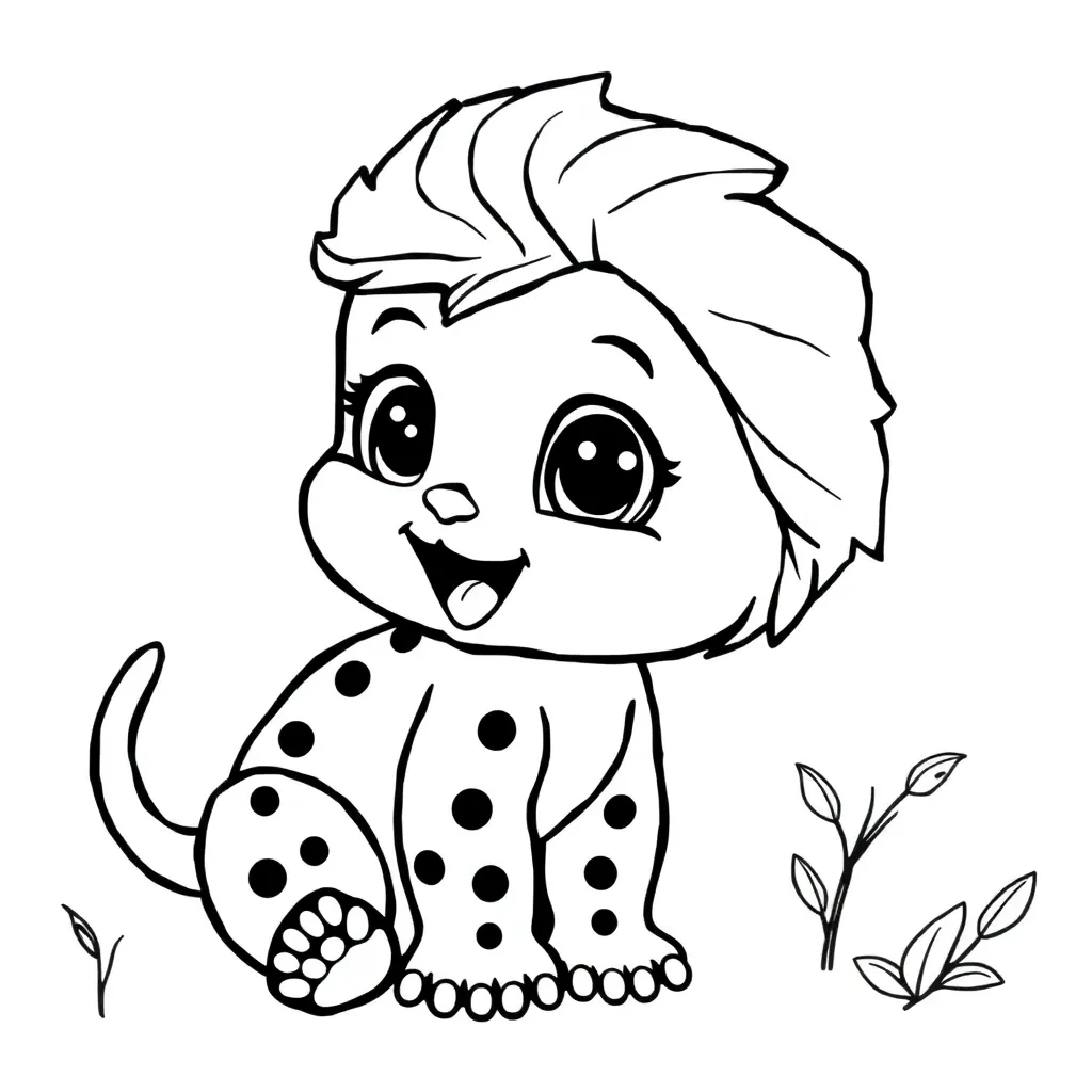 Childrens coloring page