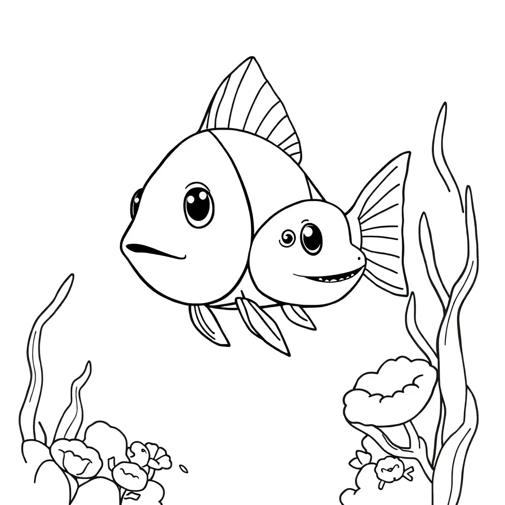 Childrens coloring page
