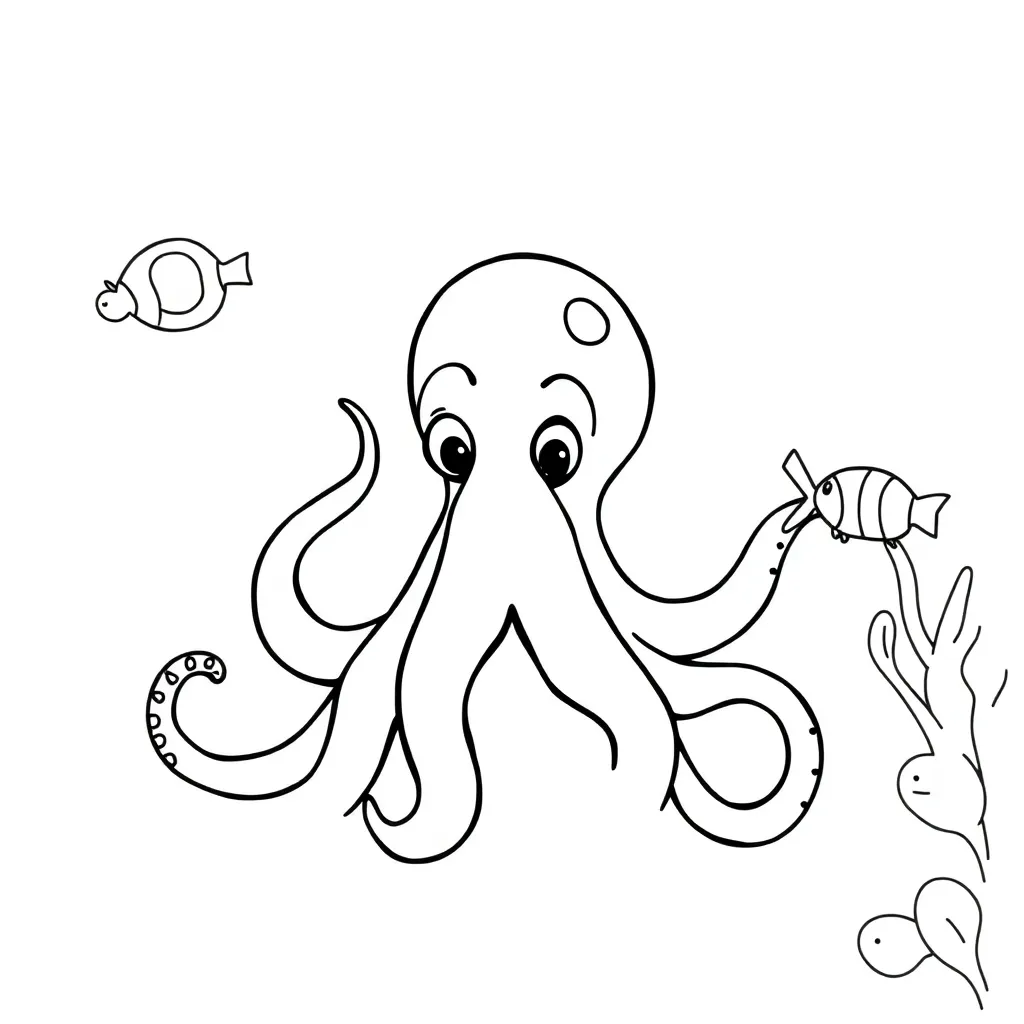 Childrens coloring page