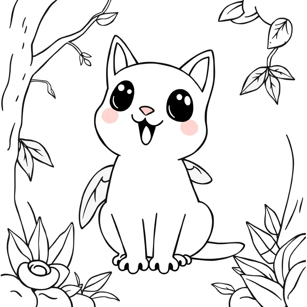 Childrens coloring page