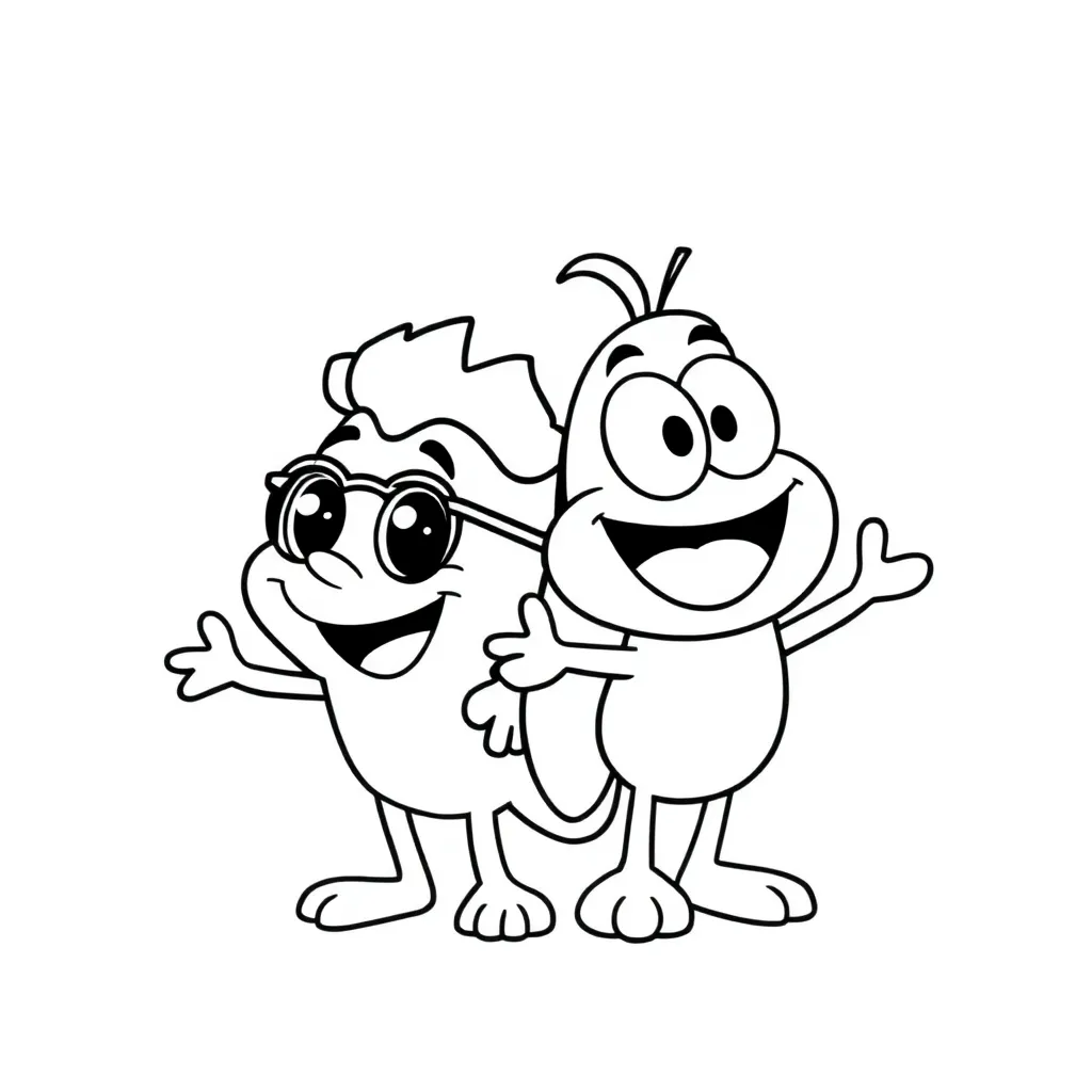 Childrens coloring page