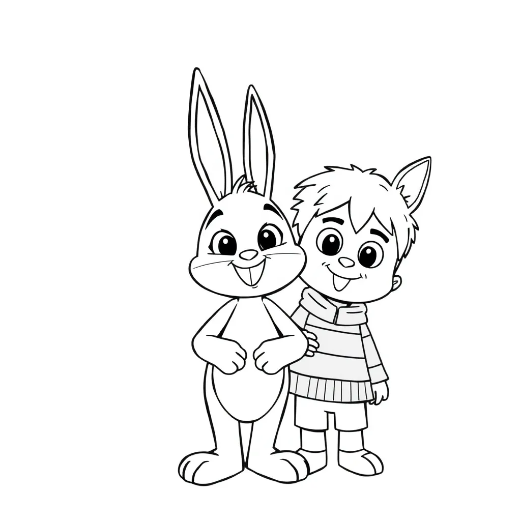 Childrens coloring page