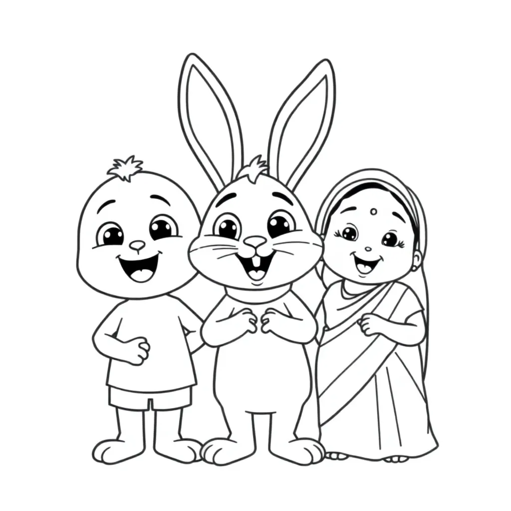 Childrens coloring page