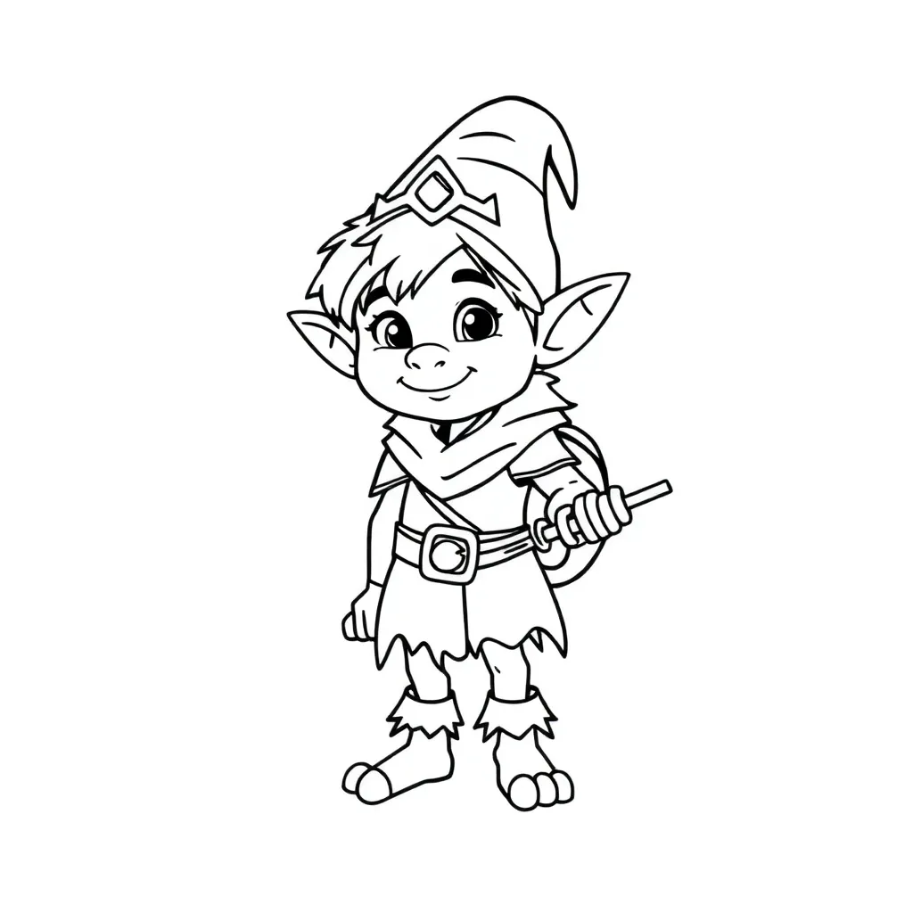 Childrens coloring page