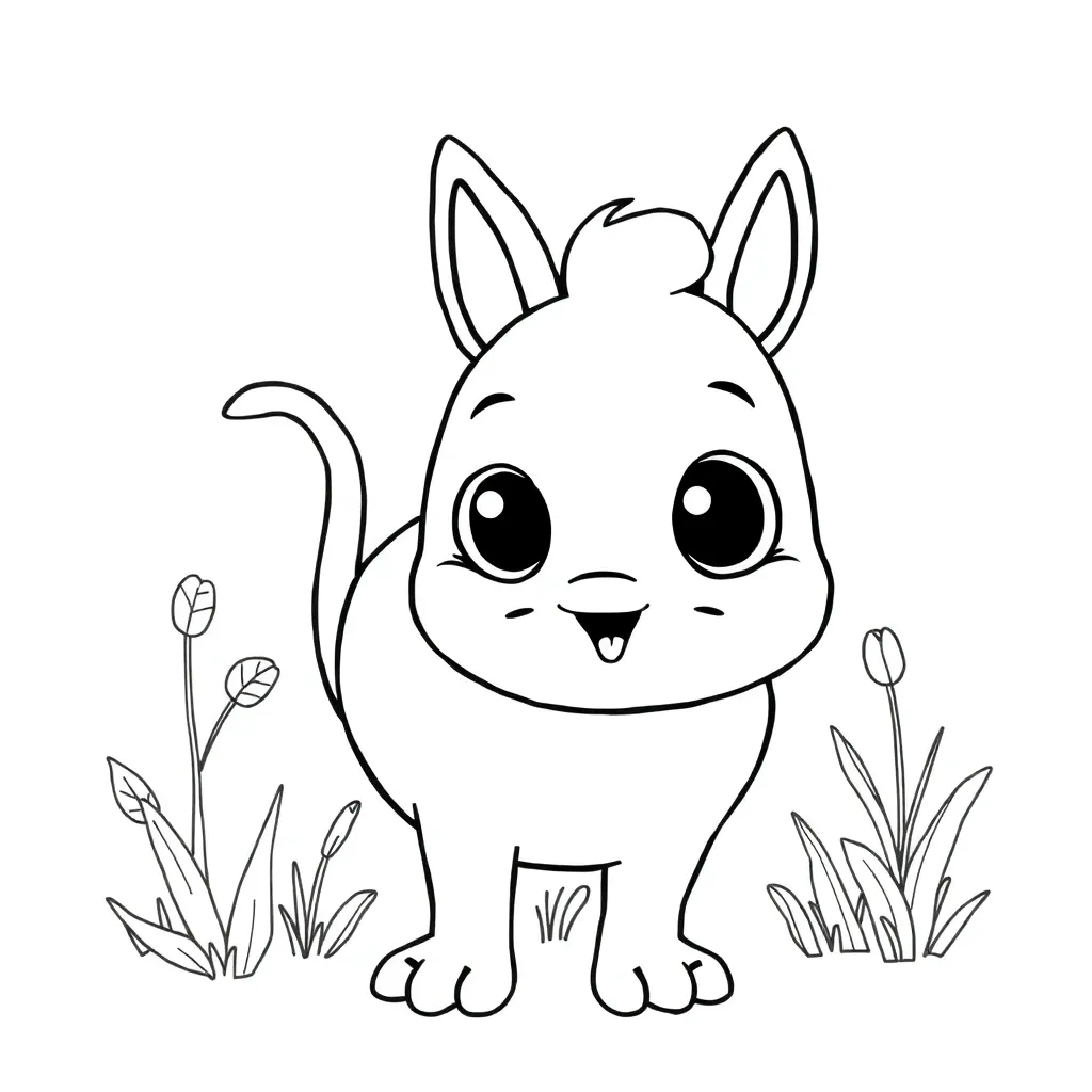 Childrens coloring page