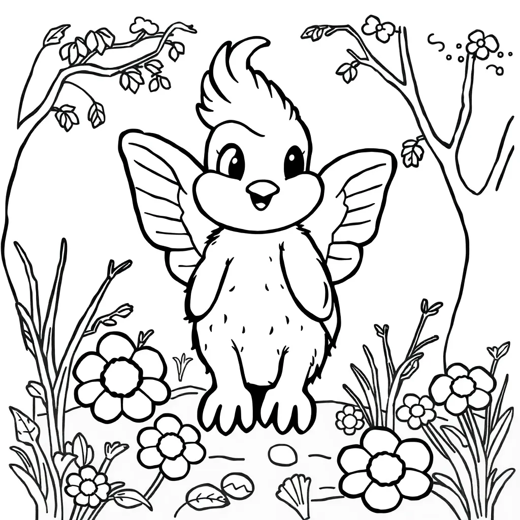 Childrens coloring page