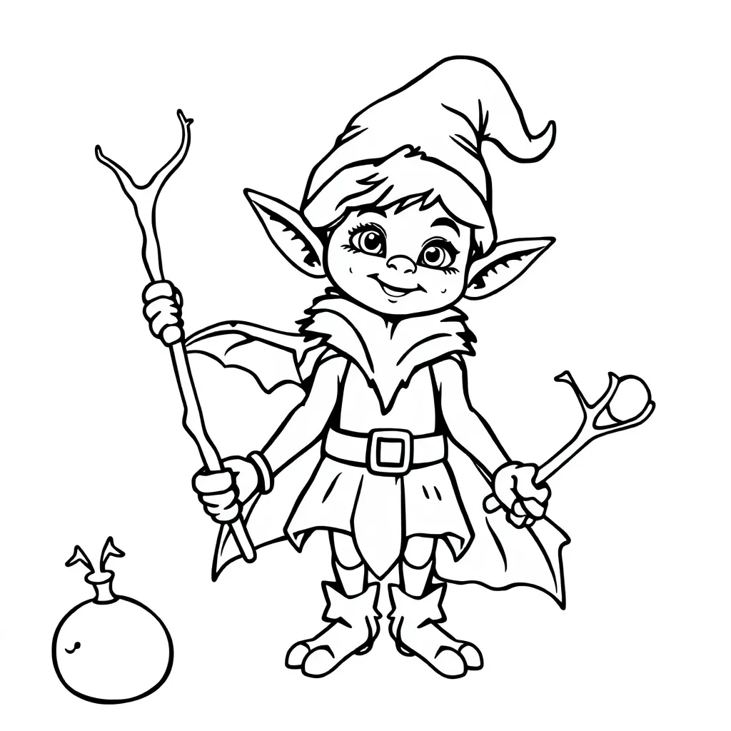 Childrens coloring page