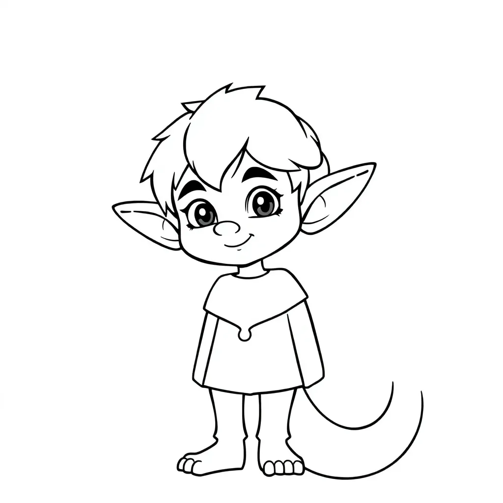 Childrens coloring page