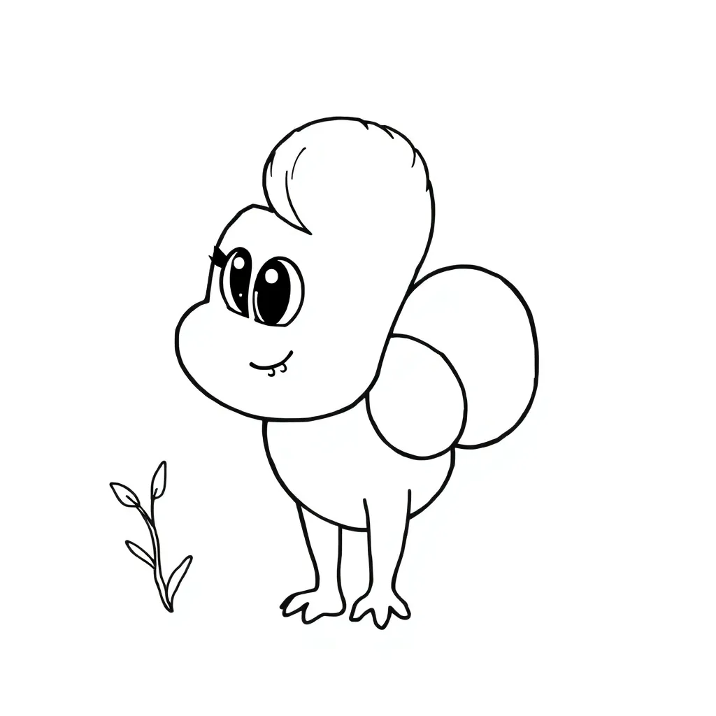 Childrens coloring page